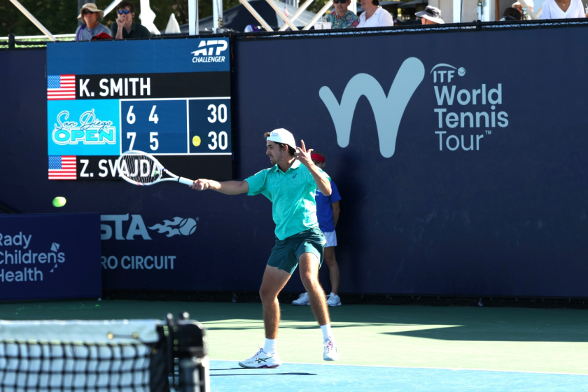 San Diego Open '26, Zachary Svajda, Eventual Men's Singles Winner. KSports