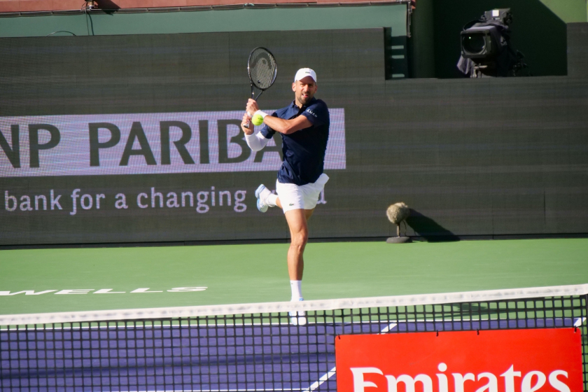 Indian Wells '26, Novak Djokovic. KSports